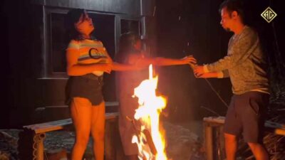 Jungle Me Daru Party 2022 Amesha Hot Porn Video